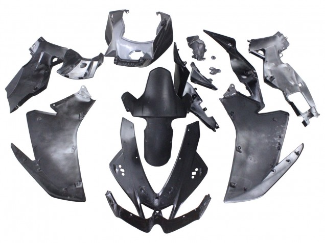 Aprilia RS4 50 125 Motorrad Verkleidung 2012-2019 - Glanzendes Schwarz