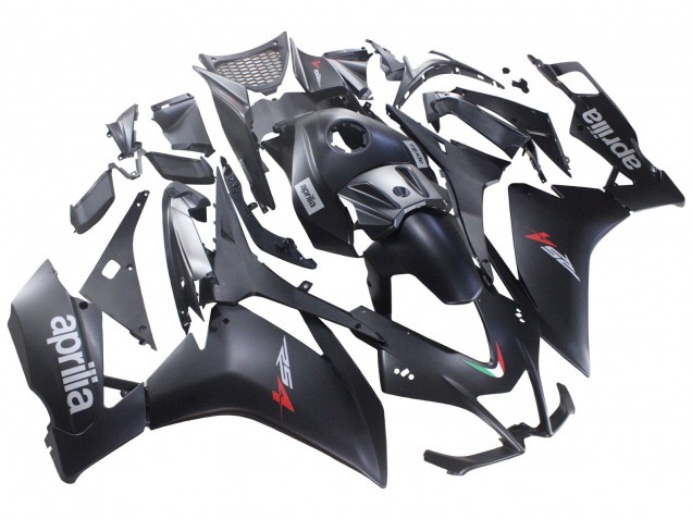 Aprilia RS4 50 125 Motorrad Verkleidung 2012-2019 - Matt Schwarz
