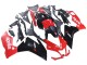 Aprilia RS4 50 125 Motorrad Verkleidung 2012-2019 - Rot Glanzendes Schwarz