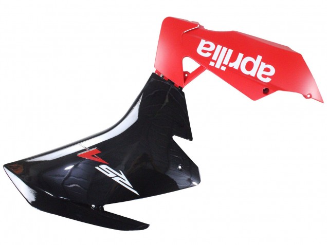 Aprilia RS4 50 125 Motorrad Verkleidung 2012-2019 - Rot Glanzendes Schwarz