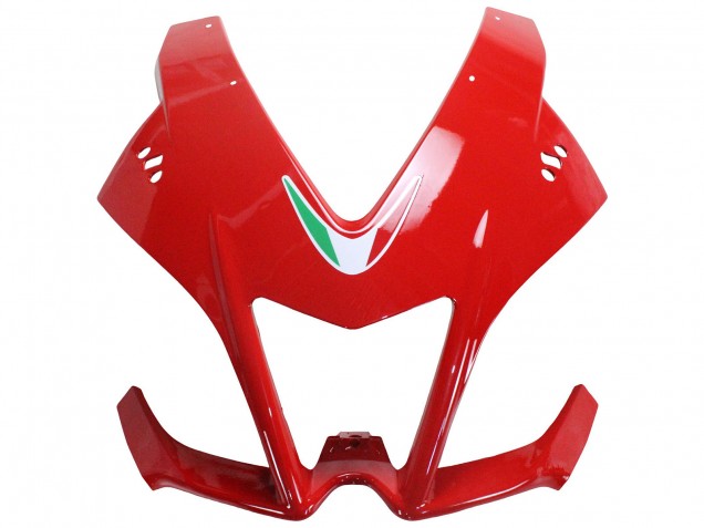 Aprilia RS4 50 125 Motorrad Verkleidung 2012-2019 - Rot Glanzendes Schwarz