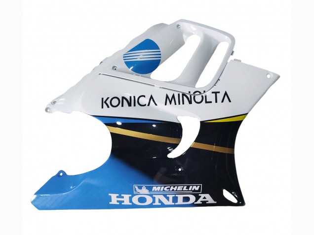 Honda CBR600 F3 Motorrad Verkleidung 1997-1998 - Weiss Blau Glanzendes Schwarz