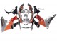 Honda CBR900RR 893 Motorrad Verkleidung 1994-1995 - Silber Orange Glanzendes Schwarz