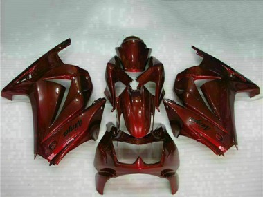 Kawasaki EX250 Motorrad Verkleidung 2008-2012 - Kastanienbraun Rot