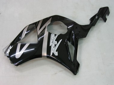 Honda CBR900RR 954 Motorrad Verkleidung 2002-2003 - Silber Glanzendes Schwarz