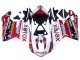 Ducati 848/1098/1198 Motorrad Verkleidung 2007-2014 - Weiss Rot Glanzendes Schwarz Valsir Xerox