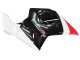 Ducati 848/1098/1198 Motorrad Verkleidung 2007-2014 - Weiss Rot Glanzendes Schwarz