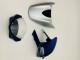 Ducati Monster 696 796 1100 1100S Motorrad Verkleidung 2008-2012 - Dunkel Blau Silber