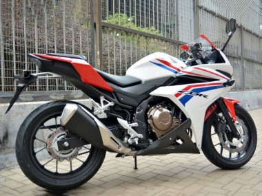 Honda CBR500R Motorrad Verkleidung 2016-2018 - Weiss Rot Blau Matt Schwarz