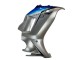 Suzuki GSX650F Motorrad Verkleidung 2008-2013 - Silber Blau