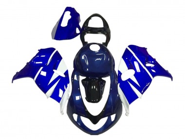 Suzuki TL1000R Motorrad Verkleidung 1998-2003 - Blau Weiss Glanzendes Schwarz