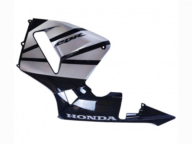 Honda CBR600RR Motorrad Verkleidung 2003-2004 - Silber Glanzendes Schwarz