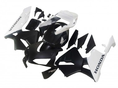 Honda CBR600RR Motorrad Verkleidung 2003-2004 - Weiss Matt Schwarz