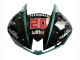 Honda CBR600RR Motorrad Verkleidung 2013-2023 - Blau Grun Blau Glanzendes Schwarz Petronas 20