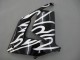 Kawasaki ZX10R Motorrad Verkleidung 2004-2005 - Schwarz Weiss