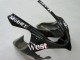 Kawasaki ZX10R Motorrad Verkleidung 2004-2005 - Weiss Schwarz West Ninja