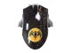 Kawasaki ZX10R Motorrad Verkleidung 2006-2007 - Schwarz Rot Gold BACARDI