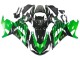 Kawasaki ZX14R ZZR1400 Motorrad Verkleidung Kit 2012-2024 - Grun Glanzendes Schwarz