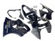 Kawasaki ZX6R Motorrad Verkleidung 1998-1999 - Glanzendes Schwarz Gelb Elf Bridgestone
