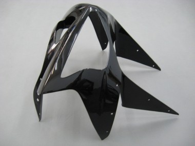 Kawasaki ZX6R Motorrad Verkleidung 2003-2004 - Glanzendes Schwarz