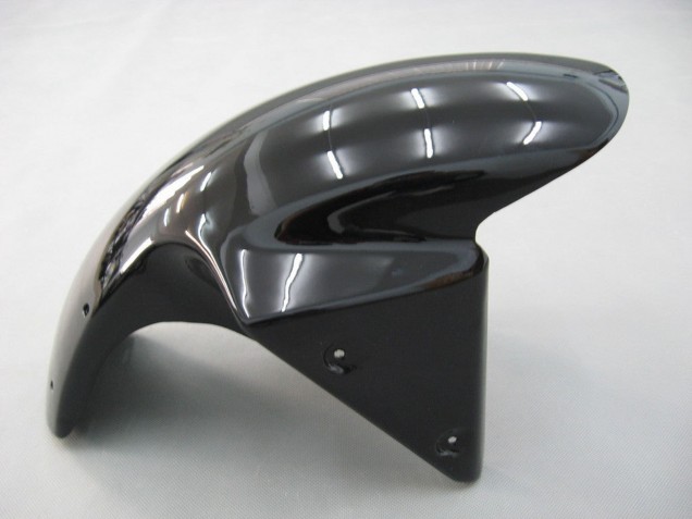Kawasaki ZX6R Motorrad Verkleidung 2003-2004 - Glanzendes Schwarz