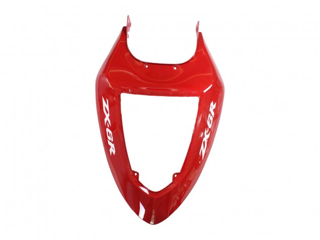 Kawasaki ZX6R Motorrad Verkleidung 2005-2006 - Rot Gelb Schwarz