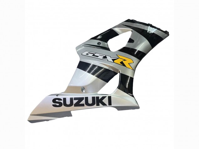 Suzuki GSXR 1000 Motorrad Verkleidung 2003-2004 - Glanzendes Schwarz Silber Grau Gelb