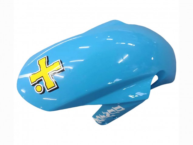 Suzuki GSXR 1000 Motorrad Verkleidung 2003-2004 - Hellblau Gelb Schwarz Rizla Motul