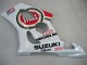 Suzuki GSXR 1000 Motorrad Verkleidung 2003-2004 - Weiss Rot Motul Lucky Strike