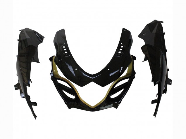 Suzuki GSXR 1000 Motorrad Verkleidung 2009-2016 - Glanzendes Schwarz Gold
