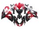 Suzuki GSXR 1000 Motorrad Verkleidung Kit 2009-2016 - Glanzendes Schwarz Rot