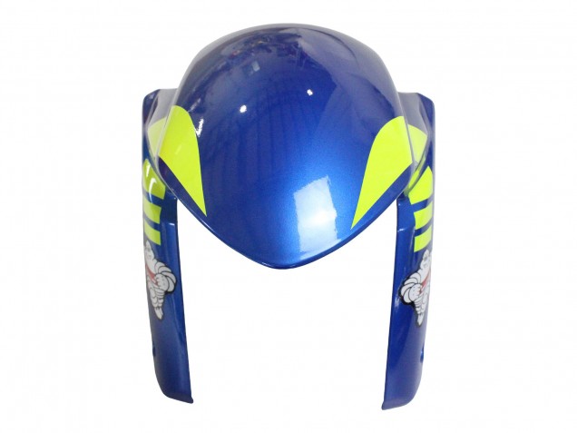 Suzuki GSXR 1000 Motorrad Verkleidung 2009-2016 - Hellblau Grun Rot Motul