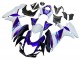 Suzuki GSXR 600 / GSXR 750 Motorrad Verkleidung 2011-2024 - Blau Lila Weiss