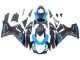 Suzuki GSXR 600 / GSXR 750 Motorrad Verkleidung 2011-2024 - Blau Matt Schwarz