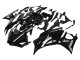 Yamaha YZF R3/R25 Motorrad Verkleidung 2019-2021 - Glanzendes Schwarz Weiss