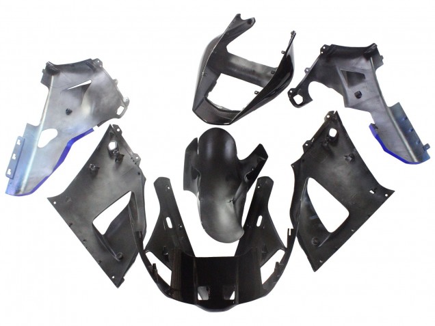 Yamaha YZF 1000 R1 Motorrad Verkleidung 2000-2001 - Blau Schwarz Grun Monster Yamalube ENEOS 46