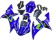 Yamaha YZF 1000 R1 Motorrad Verkleidung 2002-2003 - Blau Schwarz Grun MoviStar ENEOS Monster
