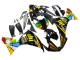 Yamaha YZF 1000 R1 Motorrad Verkleidung 2012-2014 - Glanzendes Schwarz Gelb Grun Blau Rot Farbrad