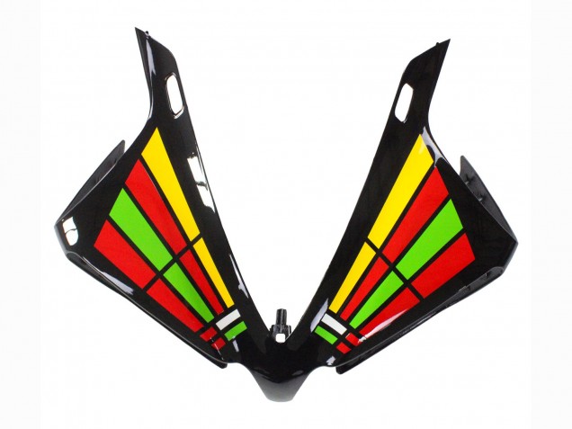 Yamaha YZF 1000 R1 Motorrad Verkleidung 2012-2014 - Glanzendes Schwarz Gelb Grun Blau Rot Farbrad