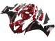 Yamaha YZF 1000 R1 Motorrad Verkleidung 2012-2014 - Rot Glanzendes Schwarz