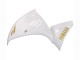 Yamaha YZF 1000 R1 Motorrad Verkleidung 2012-2014 - Weiss Gold Aufkleber