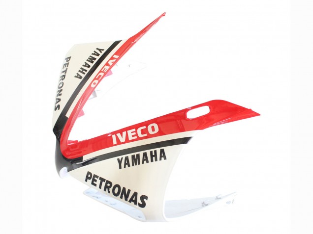 Yamaha YZF 1000 R1 Motorrad Verkleidung 2012-2014 - Weiss Rot Glanzendes Schwarz Petronas