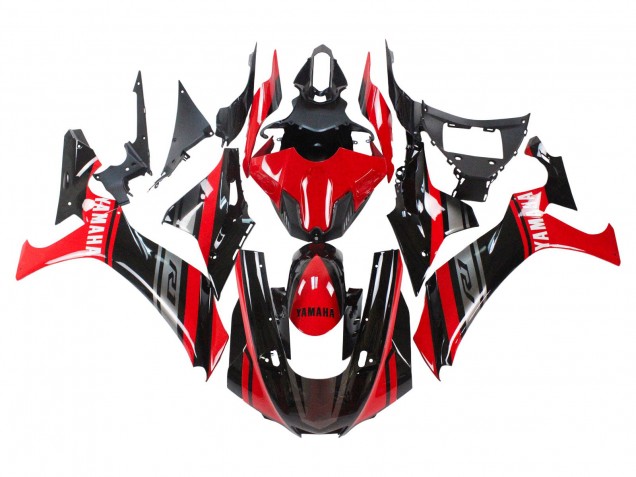 Yamaha YZF 1000 R1 Motorrad Verkleidung 2020-2025 - Rot Silber Schwarz