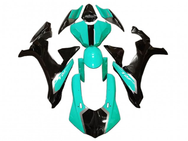 Yamaha YZF 1000 R1 Motorrad Verkleidung 2020-2025 - Hellgrun Glanzendes Schwarz