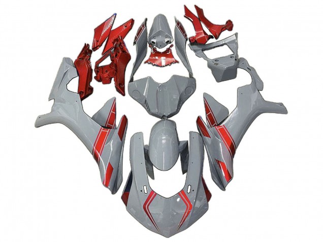 Yamaha YZF 1000 R1 Motorrad Verkleidung 2020-2025 - Nardo Grau Rot