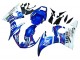 Yamaha YZF R6 Motorrad Verkleidung 2003-2004 - Weiss Blau Fiat Motul Kastinee