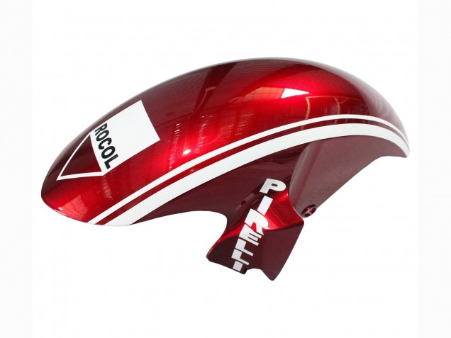 Yamaha YZF 600 R6 Motorrad Verkleidung 2006-2007 - Weiss Rot Schwarz Grun Monster Milwaukee
