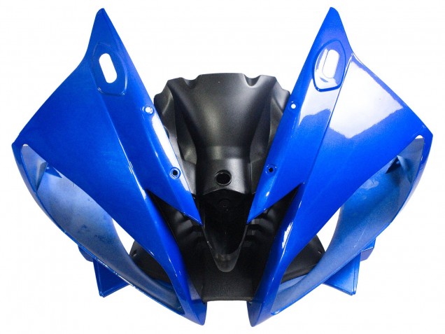 Yamaha YZF 600 R6 Motorrad Verkleidung 2006-2007 - Blau Weiss Glanzendes Schwarz