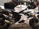 Yamaha YZF 600 R6 Motorrad Verkleidung 2006-2007 - Weiss Glanzendes Schwarz Motul Michelin