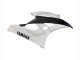 Yamaha YZF 600 R6 Motorrad Verkleidung 2006-2007 - Weiss Matt Schwarz